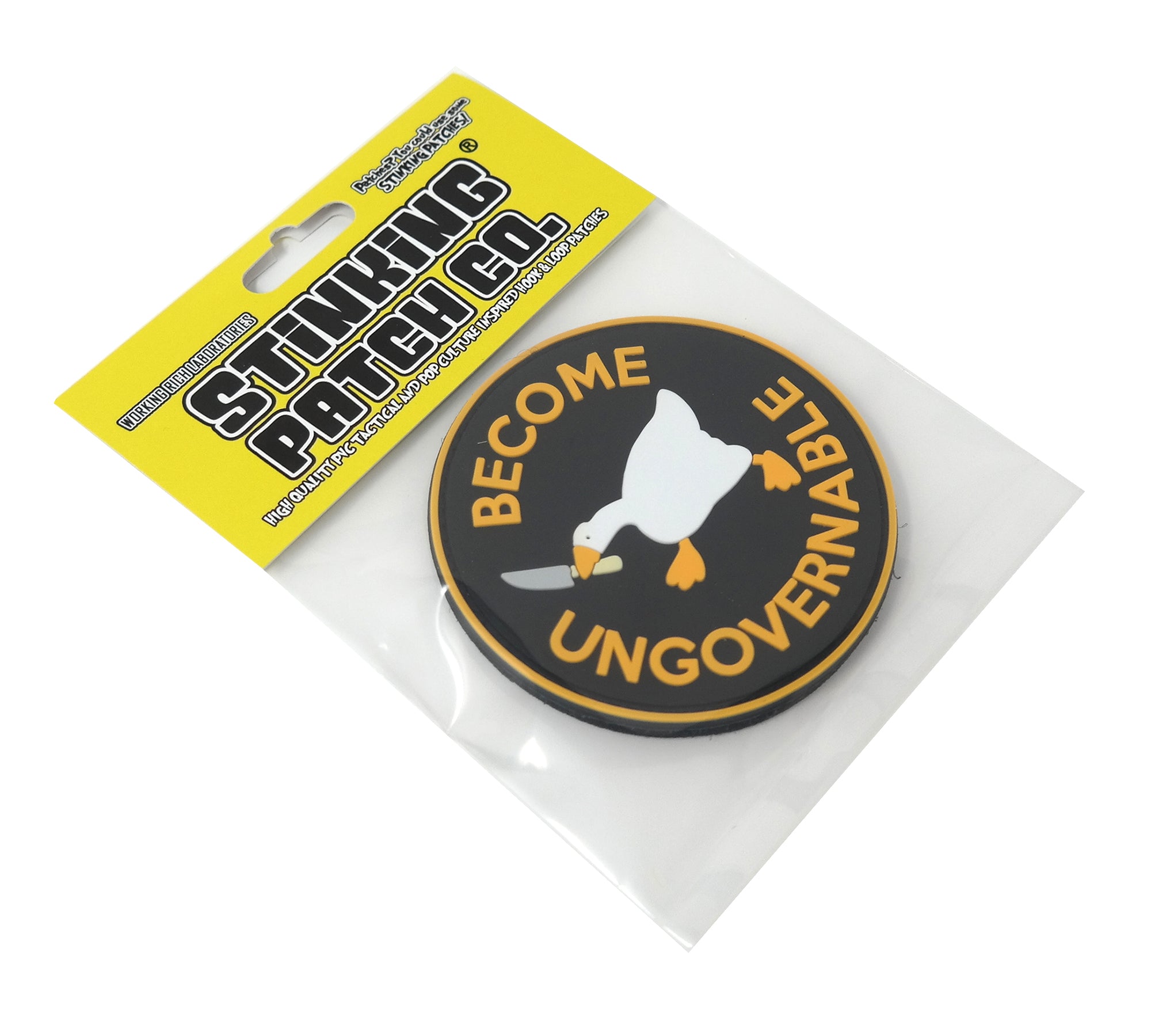 Bad Choices Make Good Stories Patch PVC Removable Emblem Blue