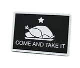 Come and Take It Turkey PVC Patch