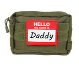 Hello My Name is Daddy PVC Patch