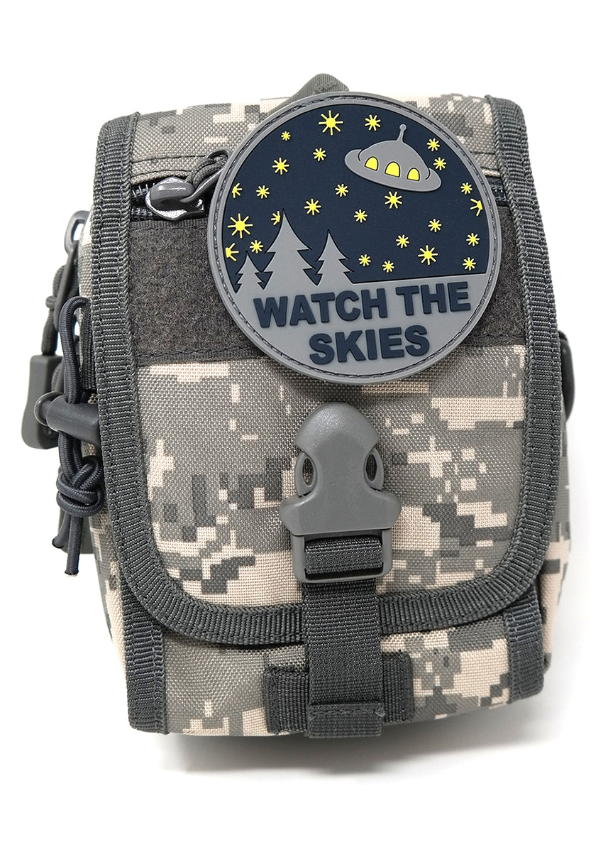 Watch the Skies Hook and Loop PVC Morale Patch – Stinking Patch Co.