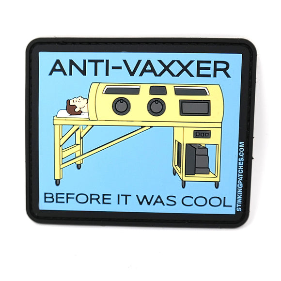 Anti-Vaxxer PVC Hook and Loop Patch