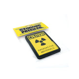 Caution Radioactive Materials PVC Patch