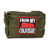 From My Cold Dead Hands Red Stapler Tactical Patch