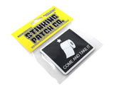 Come and Take It Toilet Paper PVC Hook and Loop Patch