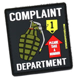 Complaint Department Morale Patch