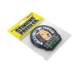 Einstein World's First Time Traveler PVC Hook and Loop Tactical Patch