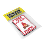 Fire Starting Kit PVC Hook and Loop Patch
