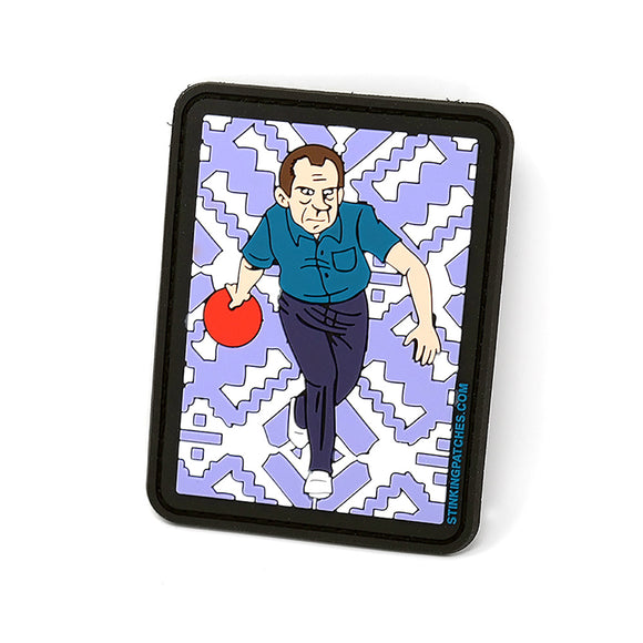 Nixon Bowling PVC Hooking and Loop Tactical Patch