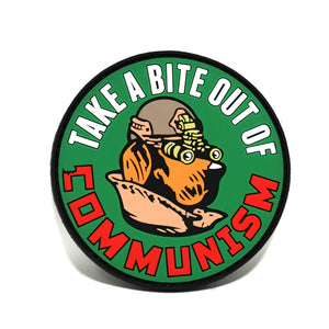 Take a Bite Out of Communism PVC Patch
