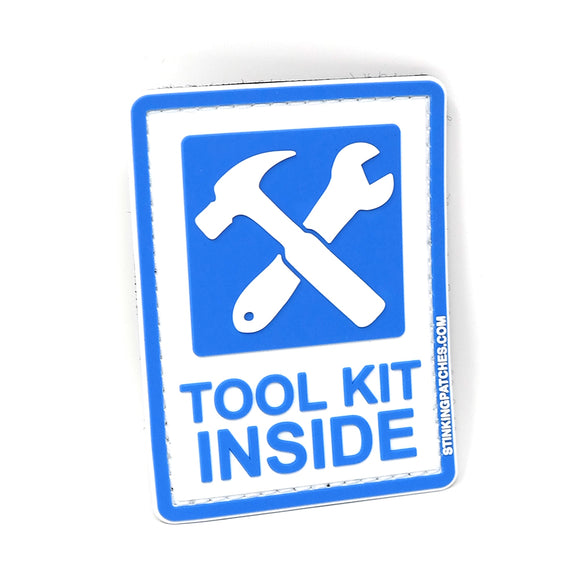 Tool Kit Inside Hook and Loop PVC Patch