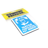 Water Purification Kit Inside PVC Hook and Loop Patch
