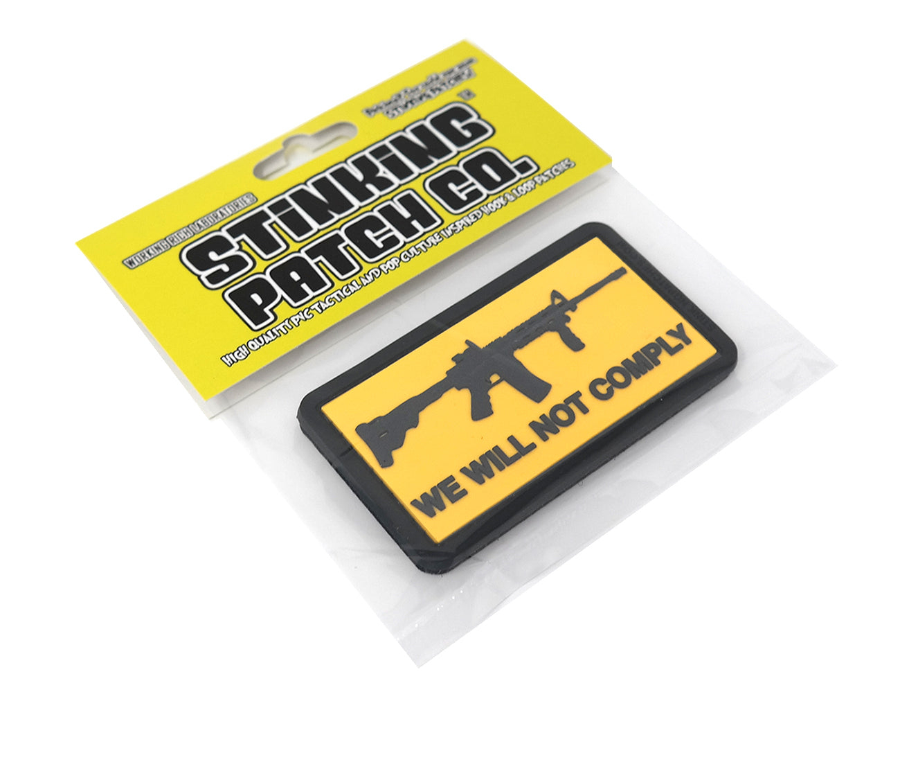 PVC Morale Patch - 2x3 Warning Magnet