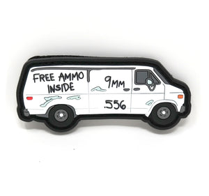 Free Ammo Inside PVC Hook and Loop Patch