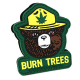Burn Trees Tactical PVC Hook and Loop Patch