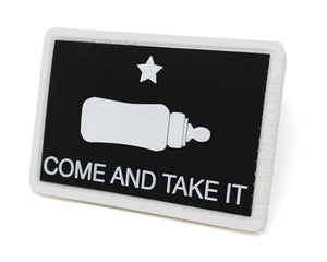 Come and Take It Baby Bottle Tactical Patch