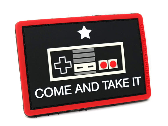 Come and Take It Retro Gaming Controller Tactical Patch