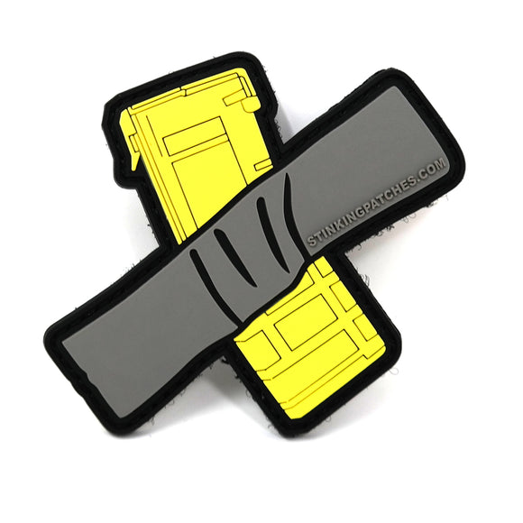 Duct Tape AR-15 Banana Clip PVC Patch