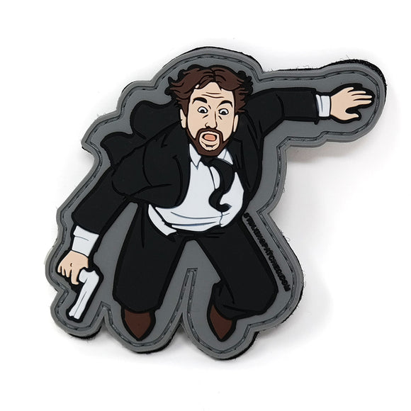 Hans Gruber PVC Hook and Loop Patch