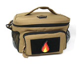 Flame PVC Hook and Loop Patch