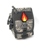 Flame PVC Hook and Loop Patch