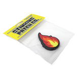 Flame PVC Hook and Loop Patch
