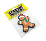Gingerbread Man Hook and Loop Patch