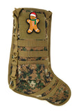Gingerbread Man Hook and Loop Patch