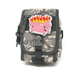 Pink Dumpster Fire PVC Patch