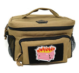 Pink Dumpster Fire PVC Patch