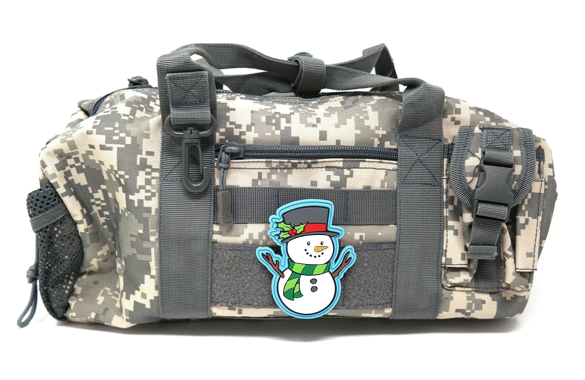 Snowman Hook and Loop PVC Rubber Patch | Christmas Tactical Patch ...