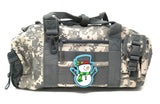 Snowman Tactical Hook and Loop PVC Patch