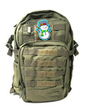 Snowman Tactical Hook and Loop PVC Patch