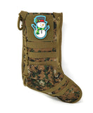 Snowman Tactical Hook and Loop PVC Patch