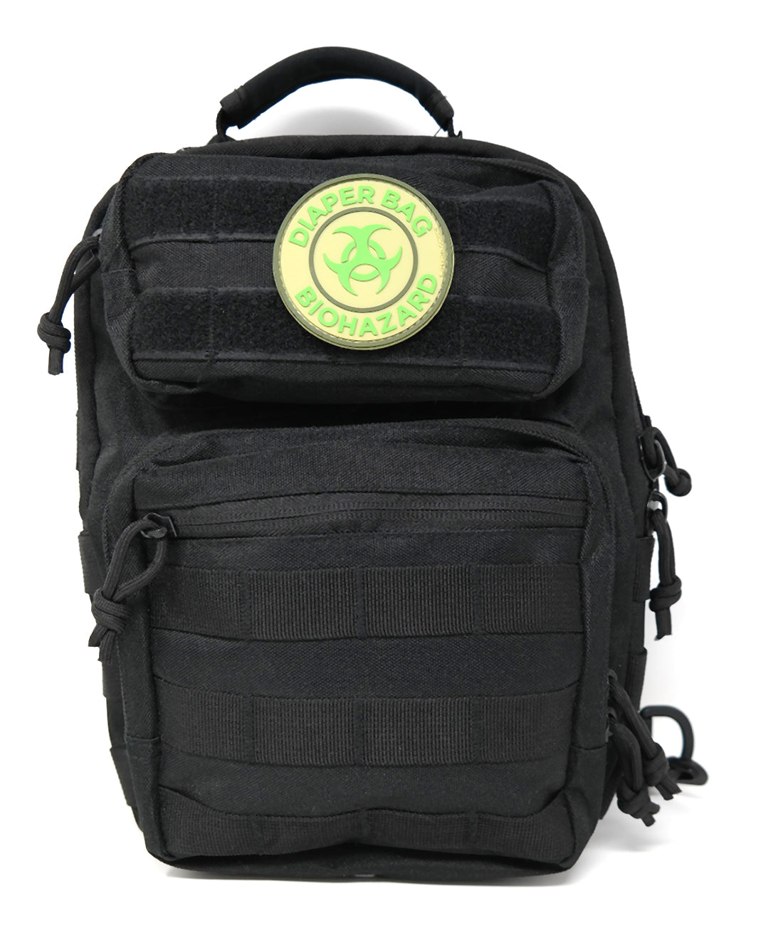 Tactical Diaper Bag Biohazard PVC Tactical Hook and Loop Patch Funny Stinking Patch Co